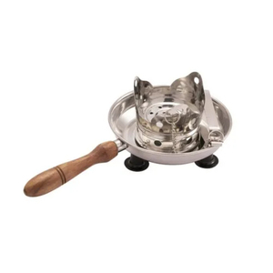 Quemador de incienso Bakhoor de acero inoxidable martillado de mediados de siglo, quemador de incienso redondo hecho a mano para fragancia del hogar, accesorio decorativo de mesa. - Product Image 4