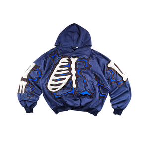 Wholesale Custom Logo Women Crop Hoodie Puff Printing Logo Fashion Long Sleeve Cheap Price High Quality Hoodie - Product Image 2