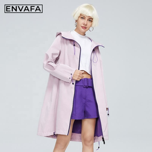 Gabardina de Alta Calidad, Estilo Británico, Nueva Moda de Primavera, Gabardina Larga y Delgada para Mujer, Estilo Juvenil - Product Image 2