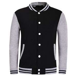 Chaquetas Varsity para Hombre con Cuello Alto, Precio Razonable, Más Vendidas, para Impresión Personalizada y Bordado, Tela de Lona de Alta Calidad - Product Image 3