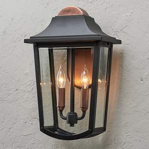 New Design Wall Hanging Brass Antique <b>Lantern</b> <b>with</b> <b>Black</b> Antique Finishing For Household Outdoor Purpose - Product Image 3