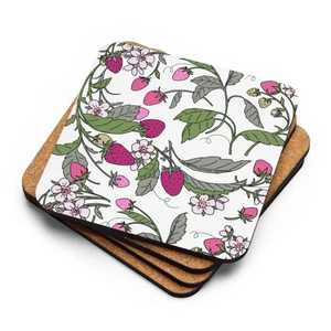 Elegant Luxury MDF Coasters Set Durable Heat Resistant Beverage Coasters for Tea <b>Coffee</b> Mug <b>Table</b> Use - Product Image 1