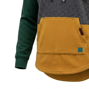 Hoodie en polaire personnalisé à coupe longue et ample, confortable, fabrication OEM/ODM - Product Image 4