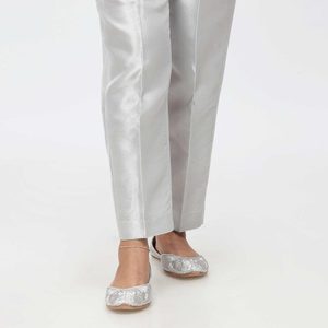 PS4534กางเกงบางสีเงินย้อมสีผู้หญิง - Product Image 3