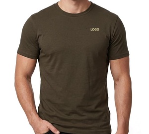T-shirts pour hommes - T-shirts en coton premium à texture grainée verticale - 75% coton micro-extensible - T-shirt à col rond - Product Image 4
