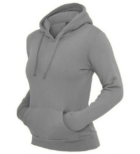 Sudadera con capucha y cremallera de forro polar extragrande para mujer, de manga larga, estilo athleisure para invierno - Product Image 1