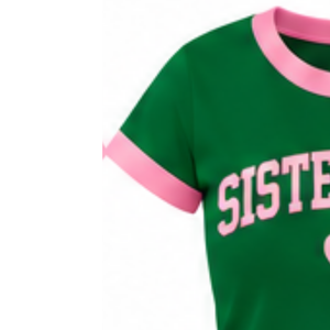   เสื้อยืดสีเขียวสำหรับผู้หญิง พิมพ์ลายกราฟิก Sisterhood คอกลม แขนสั้น สวมใส่สบาย นุ่มนวล ได้แรงบันดาลใจจากกลุ่มเพื่อนร่วมงาน เหมาะสำหรับใส่ทุกวัน - Product Image 4