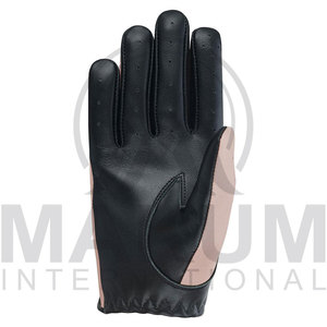 Gants de conduite en cuir d'agneau de qualité supérieure pour hommes, gants de course classiques, gants de conduite en cuir respirants - Product Image 4