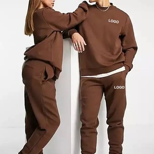 Venta al por mayor OEM: Conjuntos deportivos de punto de algodón para hombre, con capucha y media cremallera, corte holgado, diseño más reciente, precio de fábrica. - Product Image 6