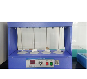 Agitateur à broche pour appareil de test de flacons, contrôle numérique du régime à 4 positions, instrument électrique de classe I certifié CE. - Product Image 2