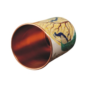 Les dernières tasses en cuivre conçues pour une eau potable saine Utilisation à domicile Fête et cadeau de mariage - Product Image 3