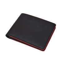 Porte-monnaie de haute qualité, cadeaux minimalistes pour homme, portefeuille en cuir de vache véritable, personnalisé