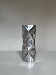Jarrón de flores de aluminio plateado personalizado y hecho a mano para decoración del hogar y jardín, macetas para centros de mesa de eventos y bodas - Product Image 3
