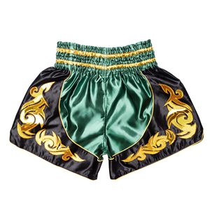 Custom Made OEM Unisex Muay Thai <b>Shorts</b> Low MOQ Martial Arts Sublimation Satin Elastic Waistband Wholesale Factory OEM Wholesale - Product Image 2