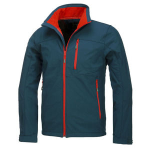 Veste coupe-vent pour homme, doublée polaire, imperméable, softshell, zippée, pour la randonnée en hiver - Product Image 3