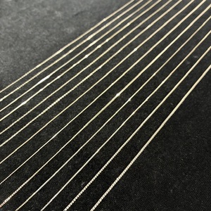 Pt850 platinum chain necklaces non plated for women Murao Japan Platinum Necklace Pt850 Jewelry Men Women <b>thin</b> light - Product Image 5