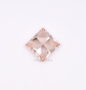 Diamante Rosa de 1.0 CT |   Diamante Cultivado en Laboratorio Princesa |   Diamante suelto de lujo para pendientes, anillo de aniversario, regalo de anillo de boda - Product Image 5