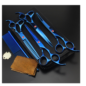 Premium Pet Grooming <b>Scissors</b> Set – Made from High-Quality Stainless Steel, Professional <b>Dog</b> & Cat Hair Cutting Kit with Case - Product Image 1