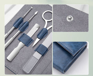 Kit de Herramientas de Manicura y Pedicura de Acero Inoxidable, Set de Manicura y Pedicura Portátil para Viaje - Product Image 5