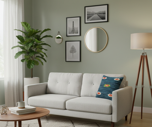 Funda de Cojín Cuadrada de Algodón Tejida a Mano con Cierre de Cremallera, Logotipo Personalizable Bordado, Diseño Moderno, Lavable y Antiarrugas - Product Image 3