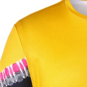 T-shirt imprimé personnalisé pour homme, séchage rapide, haute qualité, couleur résistante, streetwear sportif - Product Image 4