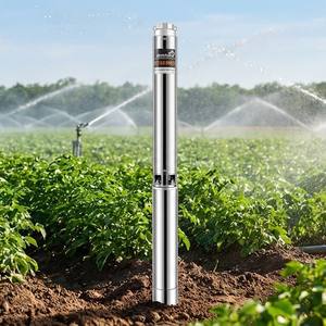 Bomba de Agua Sumergible Multietapa de Alta Presión de Acero Inoxidable de 4 Pulgadas, 220V 380V, para Pozos Profundos, 1HP, Cable de 1.2M, Salida de 1 1/4\" - Product Image 1