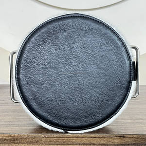 Nueva Bandeja de Servir de Cuero Genuino con Diseño Floral de Girasol y Asas de Metal para Decoración del Hogar y Regalo - Product Image 6
