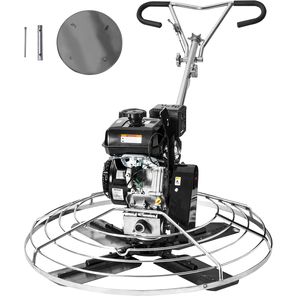 Frattazzatrice a benzina da 46FT con motore da 14HP per finitura cemento, levigatrice per cemento commerciale per impieghi gravosi - Product Image 1