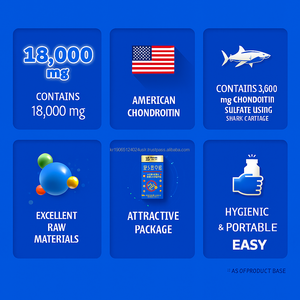 Chondroitin แท็บเล็ตการสนับสนุนข้อต่อผู้ใหญ่60จำนวน - Product Image 3