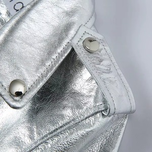 Veste en cuir véritable à texture python pour femme, en cuir de vachette de qualité supérieure, vêtement d'extérieur tendance, service OEM ODM, échantillon disponible en gros - Product Image 4