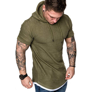 MRMT 2024, novedad, sudaderas con capucha para hombre, sudaderas con capucha de manga corta para hombre, sudadera informal de Color sólido para hombre con capucha- - Product Image 6