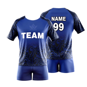 Ensemble de maillots de volley-ball personnalisés vert sublimé, unisexe, manches courtes, évacuation de l'humidité, nom de l'équipe, numéro 99, uniforme athlétique pour adultes - Product Image 3