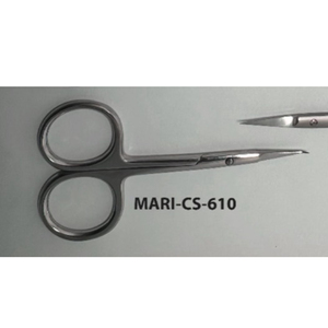 กรรไกรตัดหนังกำพร้าสแตนเลส MARI-CS-610 ใบมีดโค้งคม ขนาด 3.5 นิ้ว 4 นิ้ว สำหรับคนถนัดขวา - Product Image 1