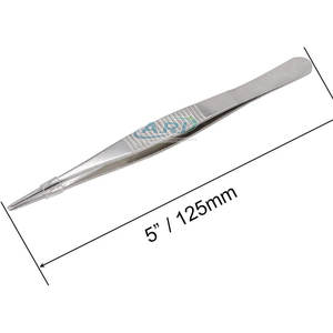 Pinzas Quirúrgicas Adson de Acero Inoxidable, Instrumentos Médicos de Precisión para Doctores, Pinzas Quirúrgicas Adson de Acero Inoxidable - Product Image 4