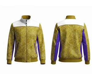 Custom Design Full Zip Performance Jacket <b>Running</b> and Fitness Wear Warm Breathable Quick Dry | Sizes Men Women Youth - Product Image 3