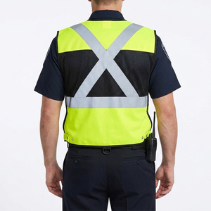 Gilet de travail haute visibilité réfléchissant et respirant pour les travailleurs du bâtiment, gilet de travail haute visibilité pour hommes et femmes - Product Image 2