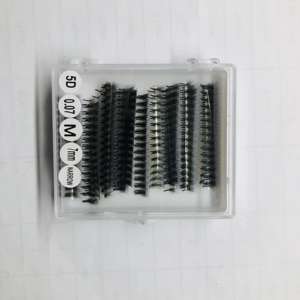 Pestañas Postizas Hechas a Mano de Alta Calidad, Extensiones de Pestañas 3D 5D 6D, Volumen Completo, Caja Personalizable - Product Image 3