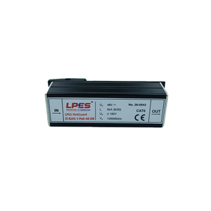 RJ45 24V PoE Ethernet Surge Protector 100Mbps Inline LAN Lightning Protection Network Data <b>Line</b> Interface Unit - Product Image 5
