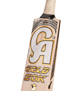 ไม้คริกเก็ต CA Gold 20K รุ่นมืออาชีพ ทำจากไม้ต้นอินทรีอังกฤษ น้ำหนักเบา ไม้คริกเก็ตไม้เมเปิ้ล สำหรับการแข่งขันแบบคลาสสิก ทนทาน - Product Image 6