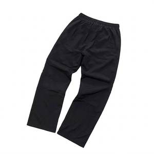 Wholesales Custom Logo Black With Panels Men's Nylon <b>Wind</b> <b>Breaker</b> Pants Sets For Summer Quick Dry Vintage Set Streetwear Jackets - Product Image 5
