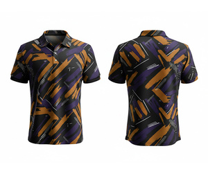 Dye Sublimation Polo Shirt for Sports and Casual Wear Manufacturer Supplier Durable Stitching for Men Women Youth Quick-Dry - Product Image 6