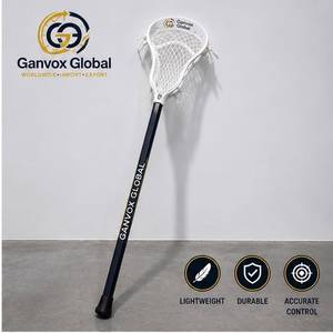 Bâton de lacrosse Ganvox Global léger, durable et de précision pour l'entraînement, les matchs et les tournois, fabriqué en Inde 26903 Inclus - Product Image 2