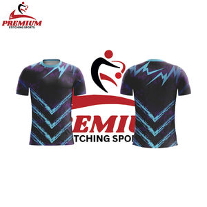 Camisetas Polo a Rayas con Logotipo Personalizado de Fábrica para Fabricantes de Ropa, Camisetas de Jersey, Camisetas con Logotipo de Fútbol Bordado para Hombre - Product Image 2