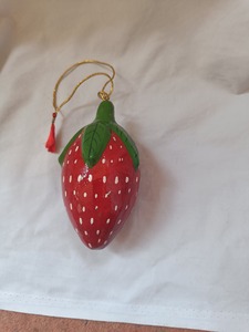 Ornement suspendu en résine faite à la main, design moderne, à usage intérieur, magnétique, peint à la main, décoration d'arbre de Noël - Product Image 3