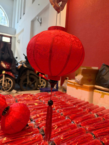 Red Handmade Traditional Chinese Paper <b>Lantern</b> Home Decoration - Product Image 4