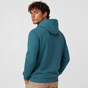 Men Puff Printing <b>Hoodie</b> Featuring Raised Artwork A <b>Soft</b> Feel And Relaxed Comfort For Modern Streetwear And Casual Daily Looks - Product Image 2