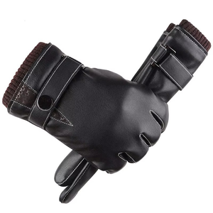 Nouveaux gants de sport d'hiver unisexes en cuir respirant de haute qualité, personnalisés, à écran tactile, fabriqués au Pakistan - Product Image 5