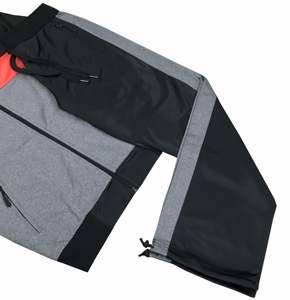 Traditional Coral Blocks Active <b>Track</b> <b>Jacket</b> and <b>Track</b> pants Outfit Men's 2-Piece Tracksuit Fleece Fabric Sportswear Tracksuit - Product Image 4