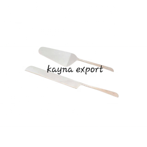 Set of 2 Cake Server at Cheap Affordable Prices Hot Selling Flatware for Home and Restaurant at Discounted Rates Cake Knife and - Product Image 2