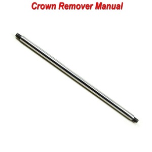 Extracteur de couronnes dentaires manuel en acier inoxydable de qualité professionnelle avec 3 embouts pour des procédures d'extraction précises de couronnes et de bridges - Product Image 3